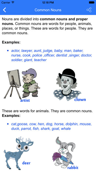 Kids English Grammar Screenshot