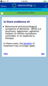 IAM Medical Guidelines screenshot