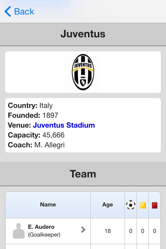 Live Scores for Serie A screenshot 4