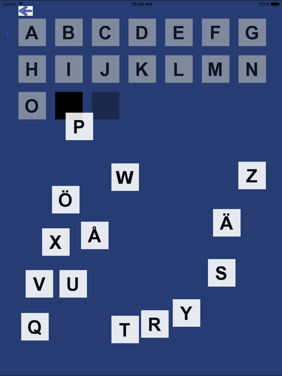 Screenshot #6 pour Swedish Alphabet Lite