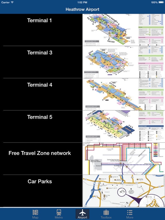 ロンドンオフライン地図 - シティメトロエアポートのおすすめ画像4