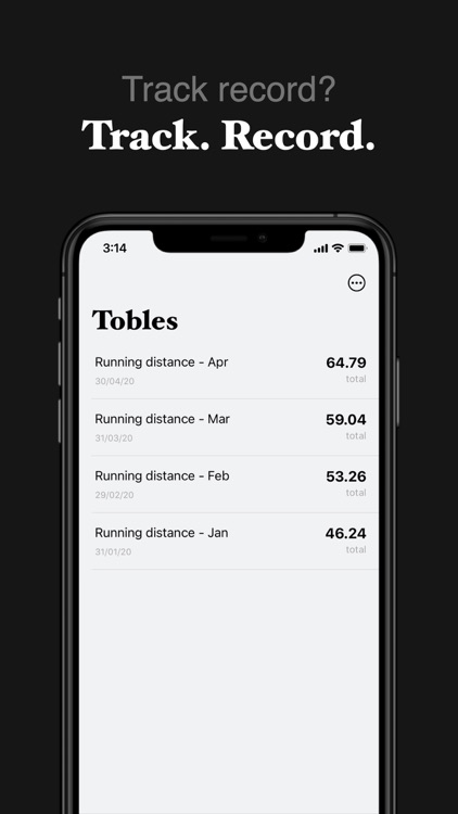 Toble - Tracker & Spreadsheet screenshot-4