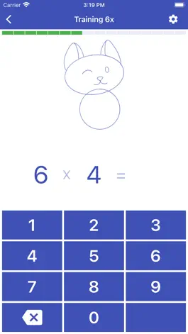 Game screenshot Multiplication Table. Trainer apk
