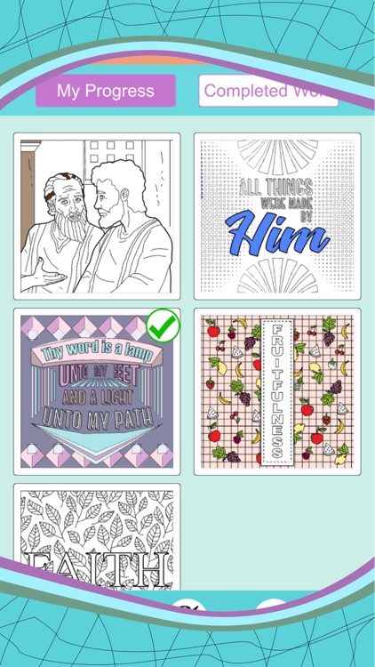 Bible Coloring Color By Number screenshot-5