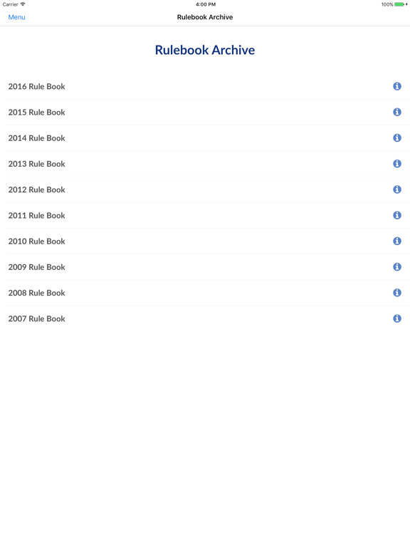 USEF Rulebook iPad screenshot 5 - Education app