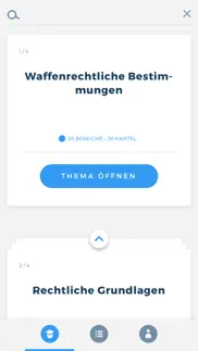 waffensachkunde bewachung iphone bildschirmfoto 1
