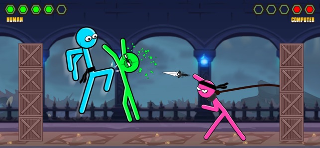 Κατεβάστε Slapstick Fighter - Stickman Ragdoll Fighting Game APK