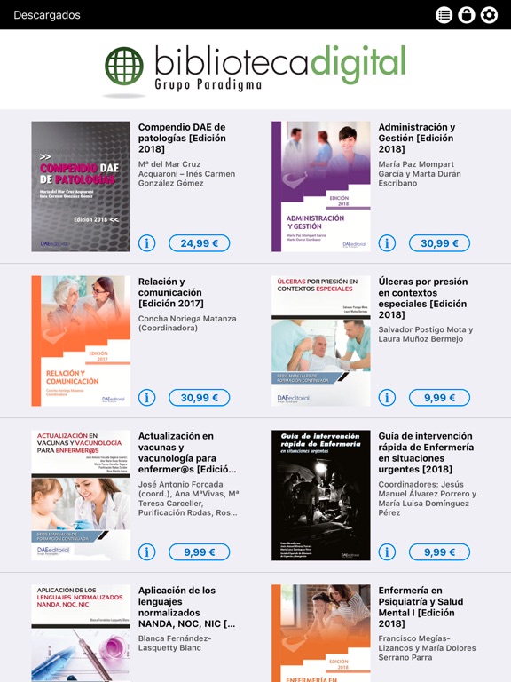 Screenshot #4 pour Biblioteca Digital Enfermería