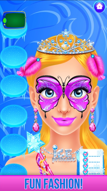 Ice Princess Face Paint Salon screenshot-7