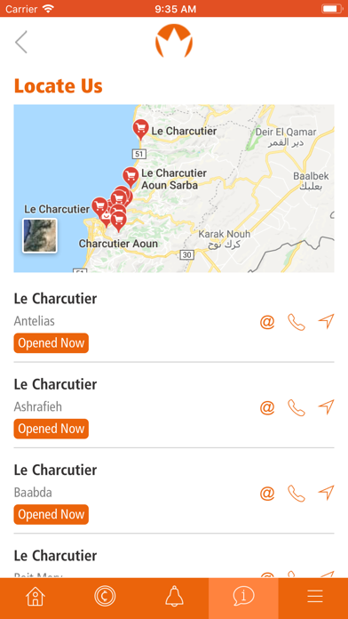 Le Charcutier Rewards iPhone screenshot 5 - Food & Drink app