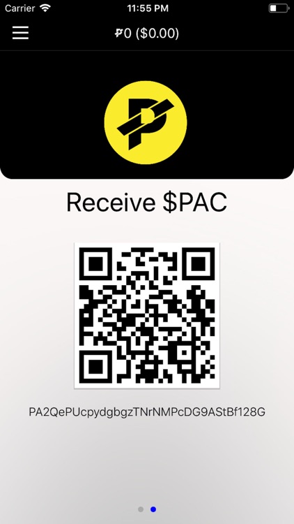 $PAC Mobile Wallet