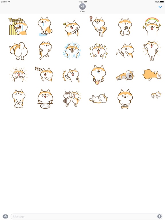 Screenshot #4 pour Animated Shiba Inu Dog Sticker