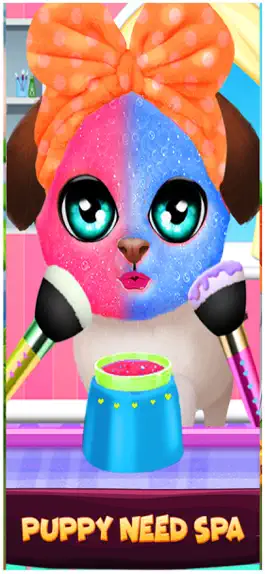 Game screenshot Pet Puppy Make Up Salon Game apk