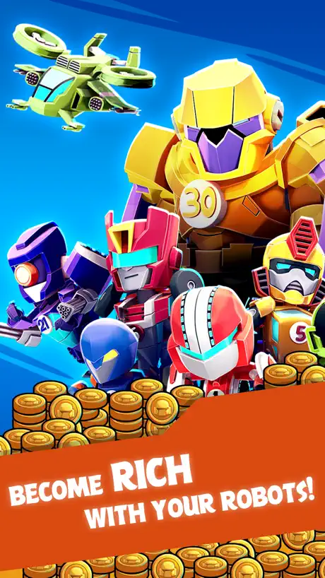 Merge Robots - Idle Games