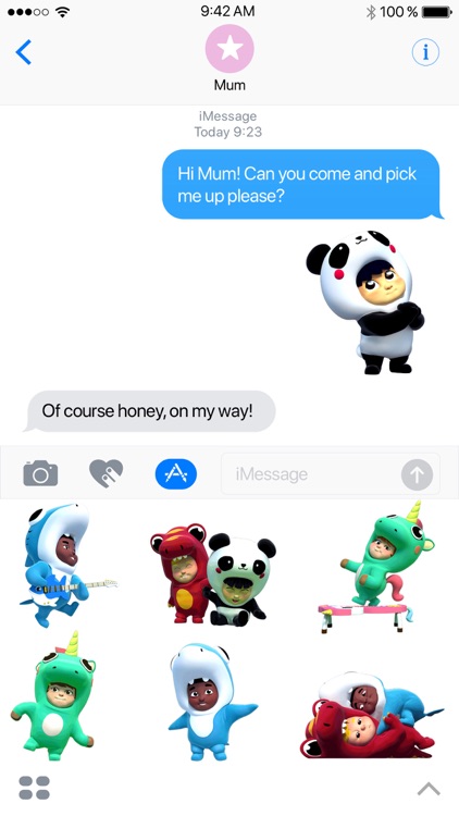 One Zeez Animated Stickers