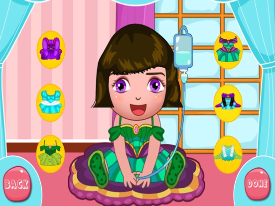 Bella's hospital care game iPad screenshot 5 - Entertainment app