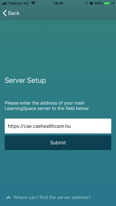 CAE LS Mobile Application screenshot 2