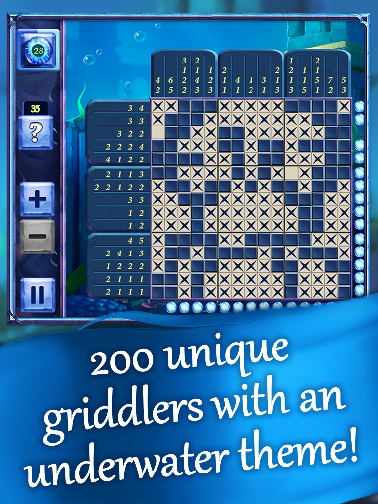 Picross Mermaid  - Nonograms