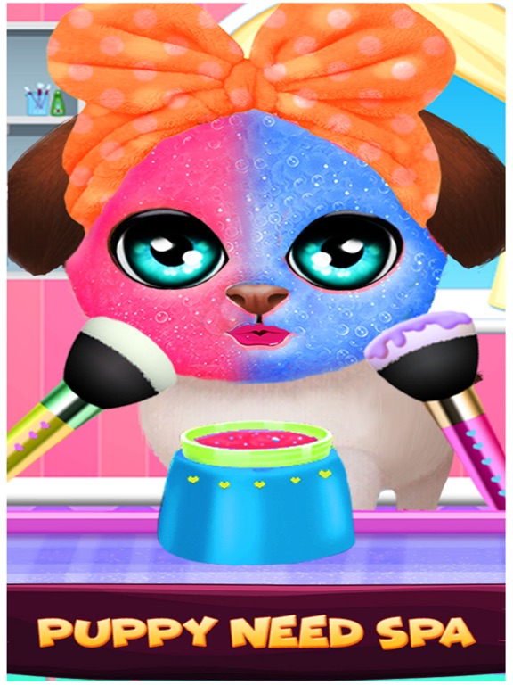 Screenshot #5 pour Chiot Maquillage Jeu de Salon