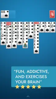 ⋆spider solitaire: card games iphone screenshot 2