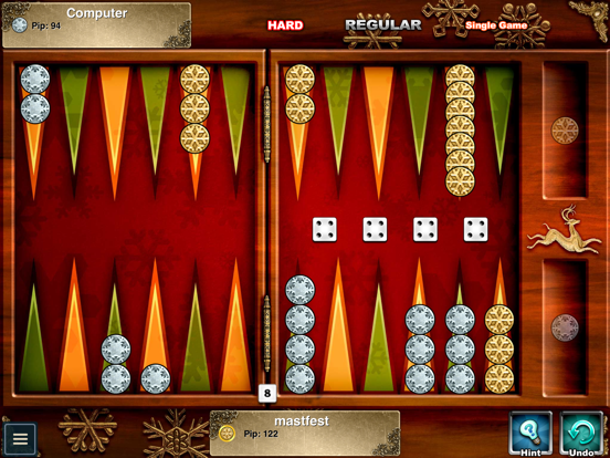 Backgammon HD iPad app afbeelding 3