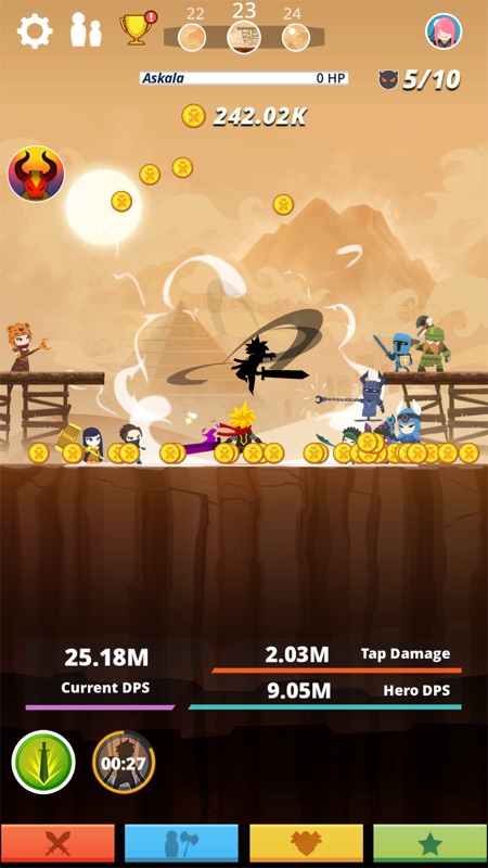 Tap Titans screenshot 2