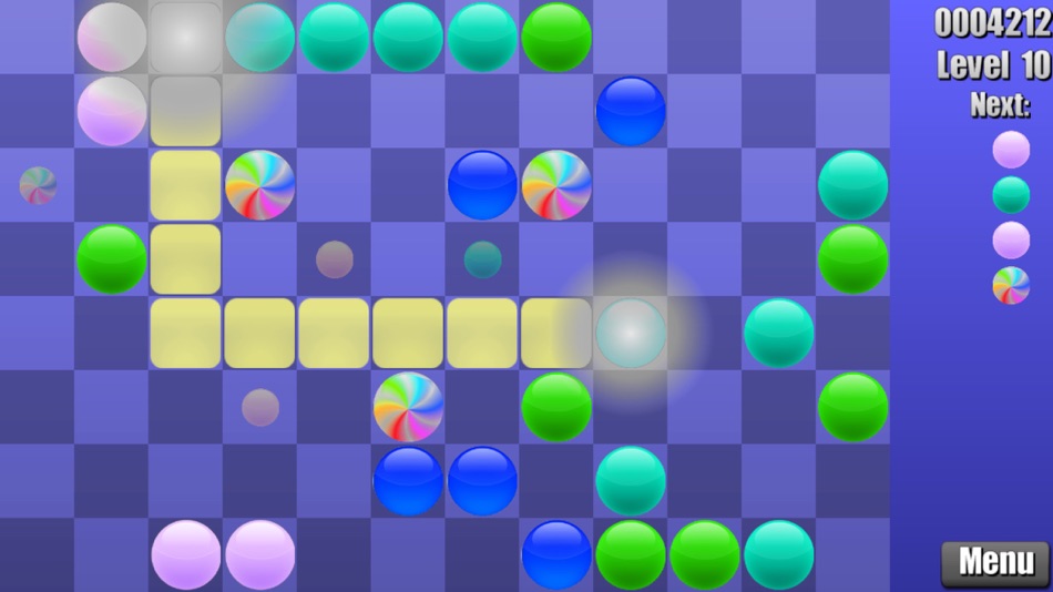 #4. Ball Rows Sort (iOS) Podle: Victor Bovio