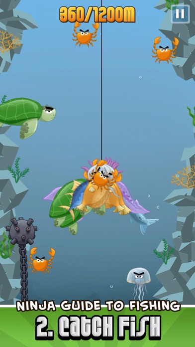 Ninja Fishing Screenshot