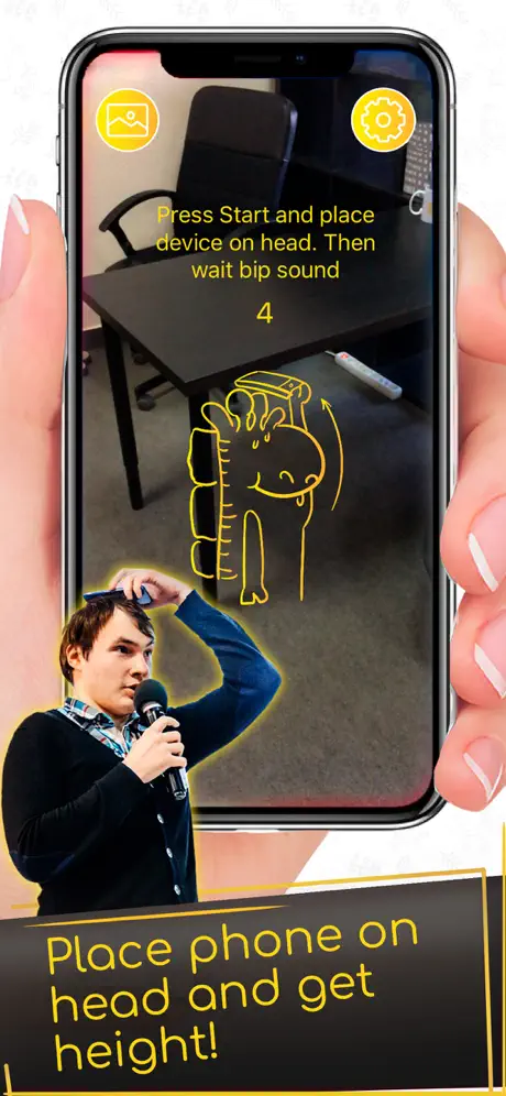 GHeight: AR height meter ruler