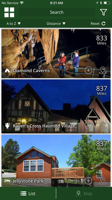 VisitCaveCityKY! iPhone screenshot 1 - Travel app