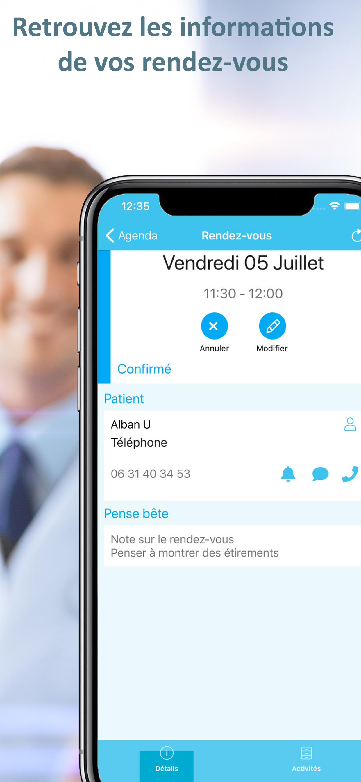 Mon Rdv Kiné - Praticien
