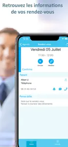 Mon Rdv Kiné - Praticien screenshot #6 for iPhone
