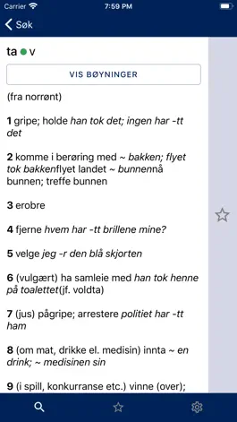 Game screenshot Den store bokmålsordboka hack