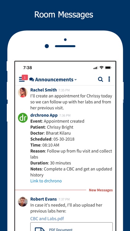 Stitch: Healthcare Messaging