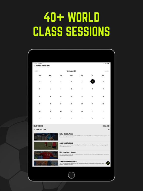Beast Mode Soccer+ iPad screenshot 4 - Health & Fitness app