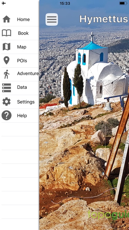 Hymettus topoguide screenshot-0