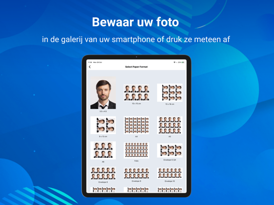 Pasfoto voor paspoort en visa iPad app afbeelding 7