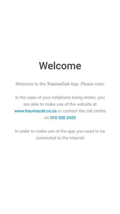 TraumaCall Screenshot