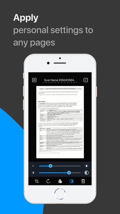 Scan-Ify - Document scanner with text recognition  (off-line OCR) Screenshot 7