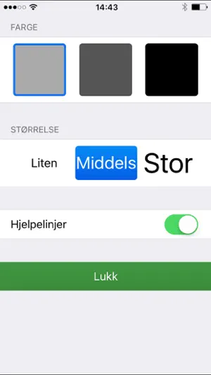 Skoleskrift 2 - skriveprogram screenshot 4