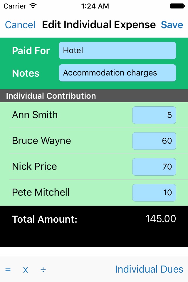 Joint Expense screenshot 3