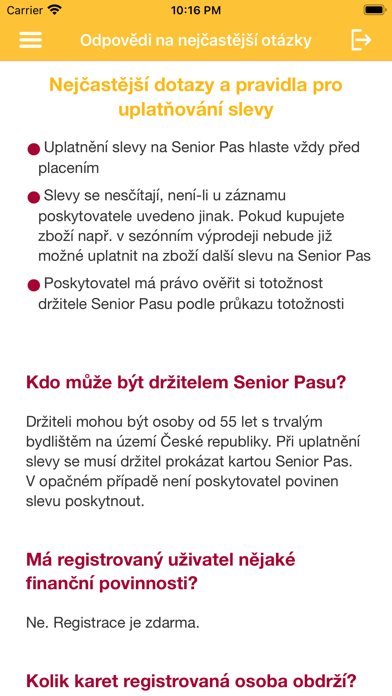 Senior Pas Screenshot