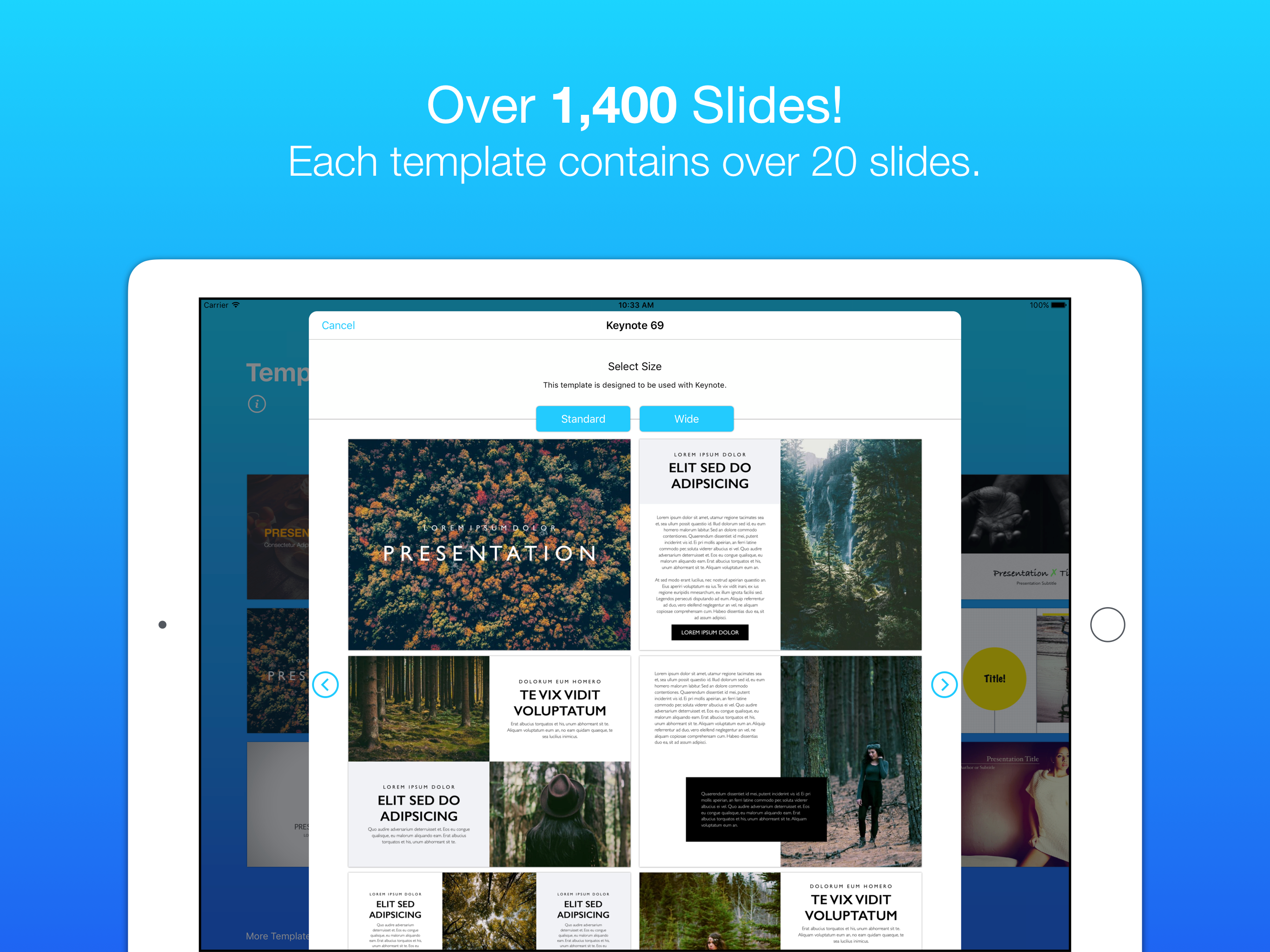 Templates for Keynote (Nobody) screenshot 7