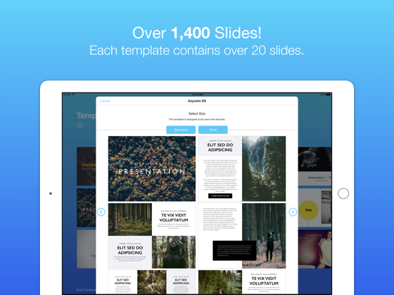 Screenshot #2 for Templates for Keynote (Nobody)