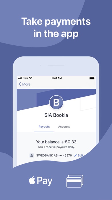 Bookla business Screenshot