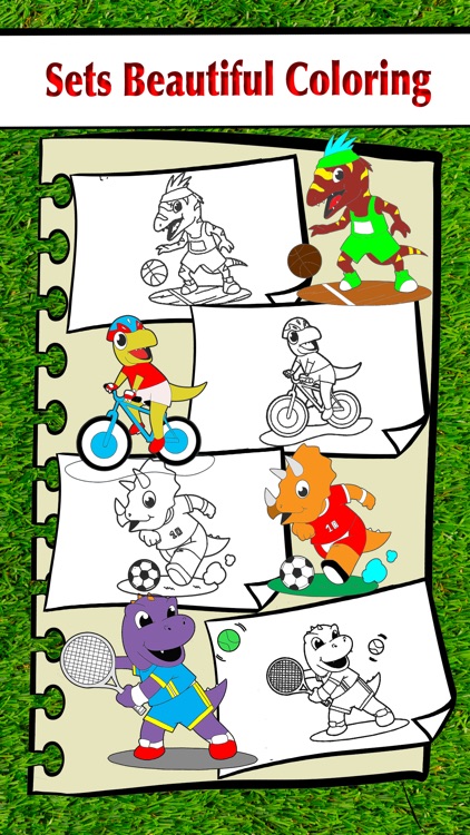 Dinosaur Jurassic Coloring