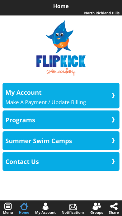 Flipkick Swim Academy Screenshot 1 - AppWisp.com