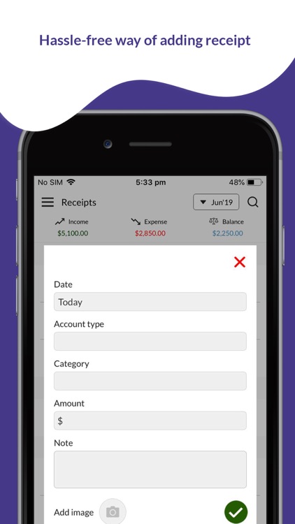 Classify expense tracker