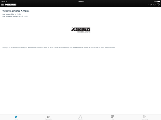 Screenshot #6 pour Fidelity Digibanking