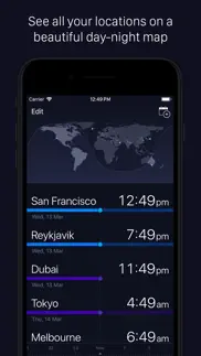 tmzn - timezone converter iphone screenshot 1